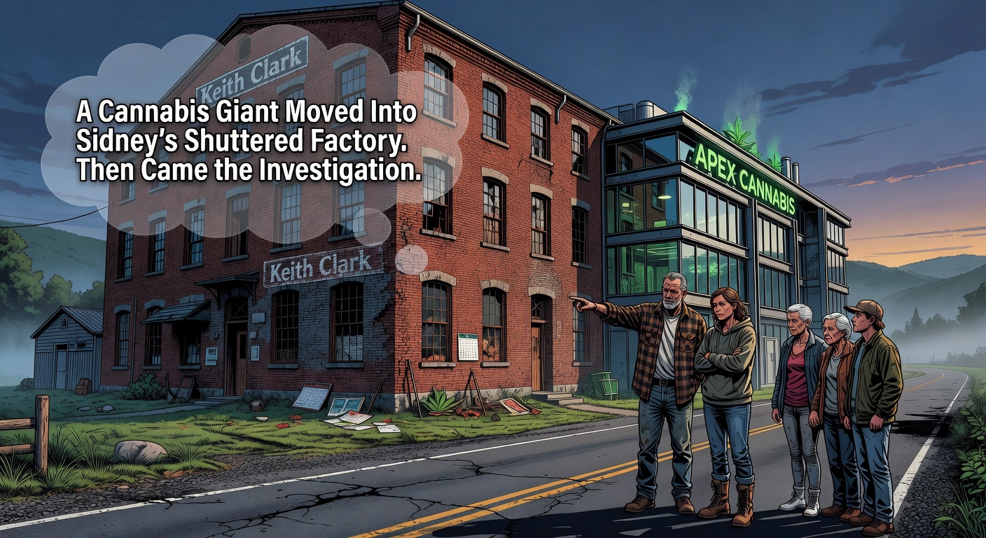 A Cannabis Giant Moved Into Sidney's Shuttered Factory. Then Came the Investigation.