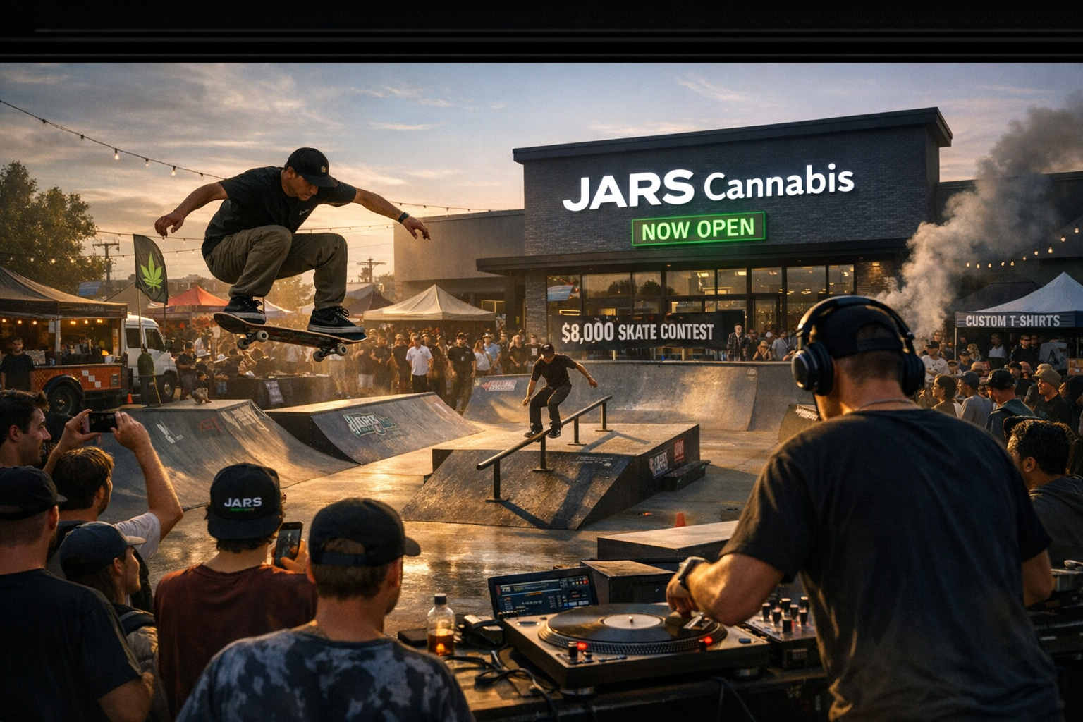JARS Cannabis Launches 32nd Michigan Store with Skate-Focused All-Day Festival