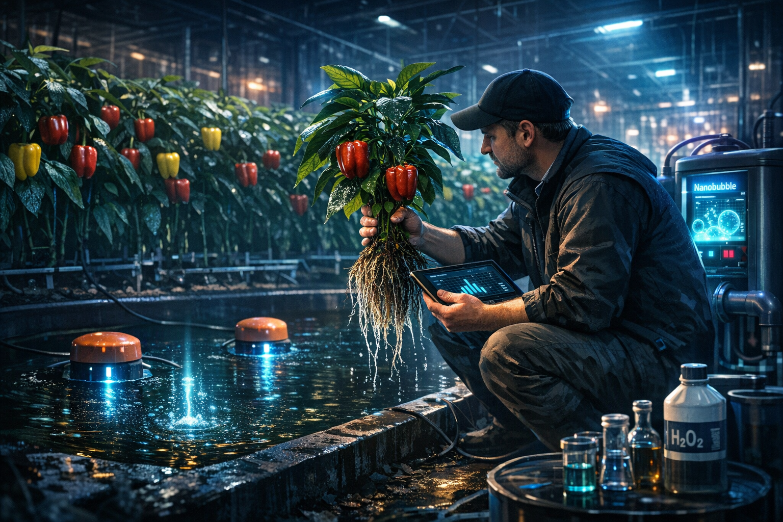 Fresh Venture Farms Boosts Bell Pepper Output 16% with Water Tech Over Four Years