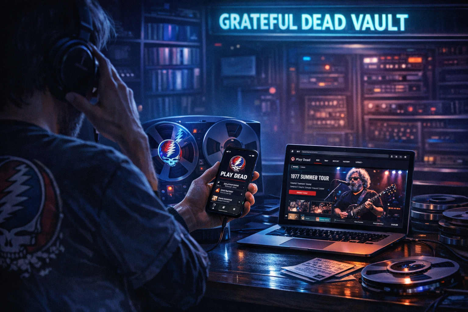 Grateful Dead Launches Play Dead App for Hi-Res Vault Recordings