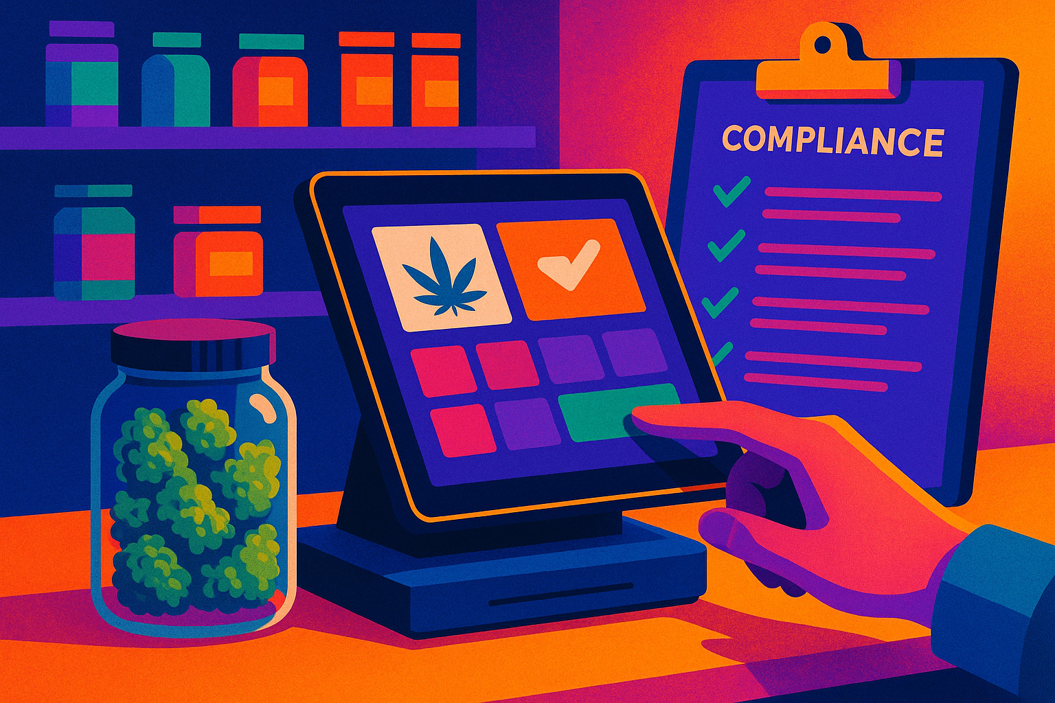 How a Cannabis Dispensary POS System Improves Inventory Management and Compliance Tracking