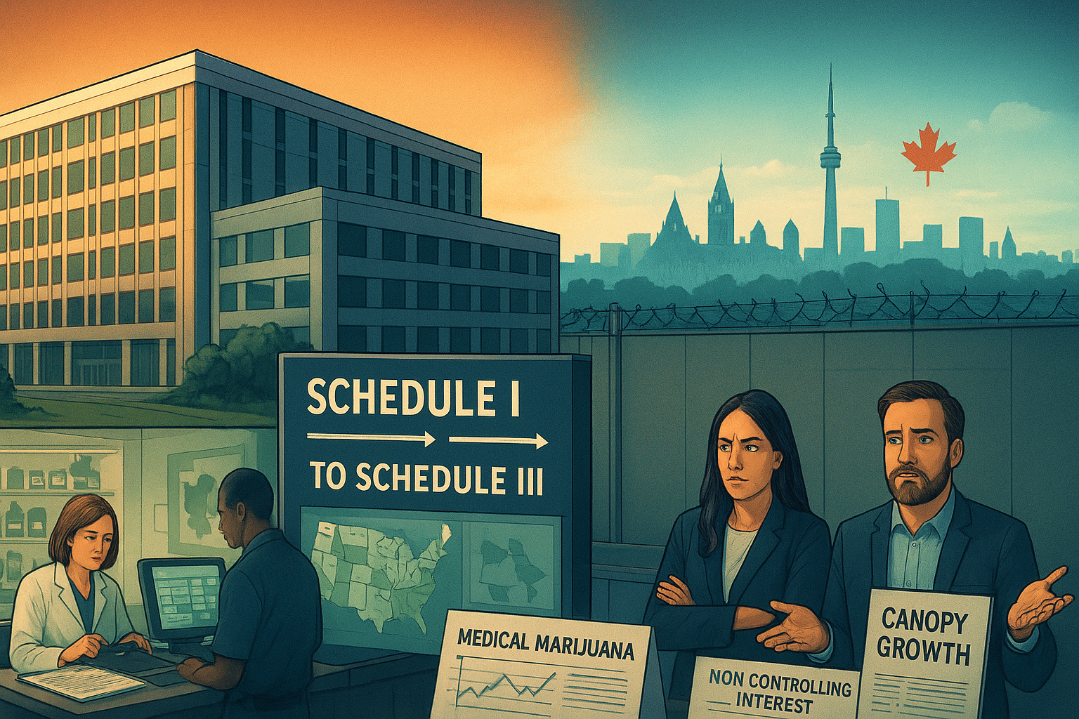 DEA's Cannabis Rescheduling Leaves Canadian Operators Largely on the Sidelines