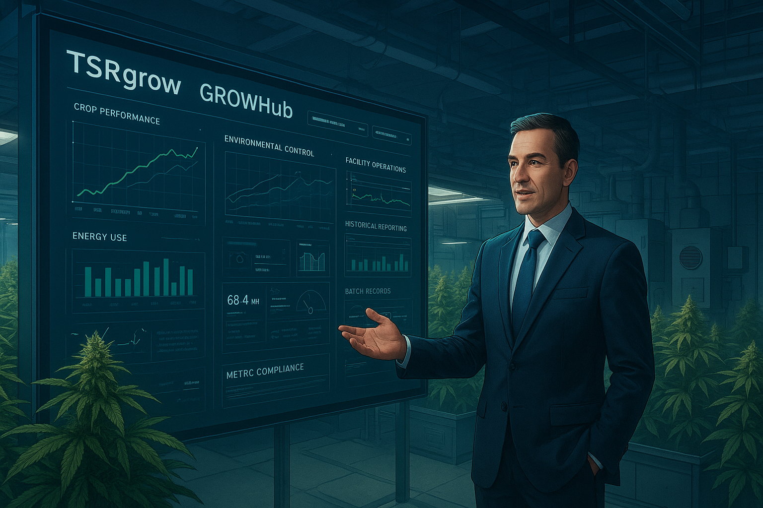 TSRgrow Expands GROWHub Platform to Link Cultivation Data With Compliance