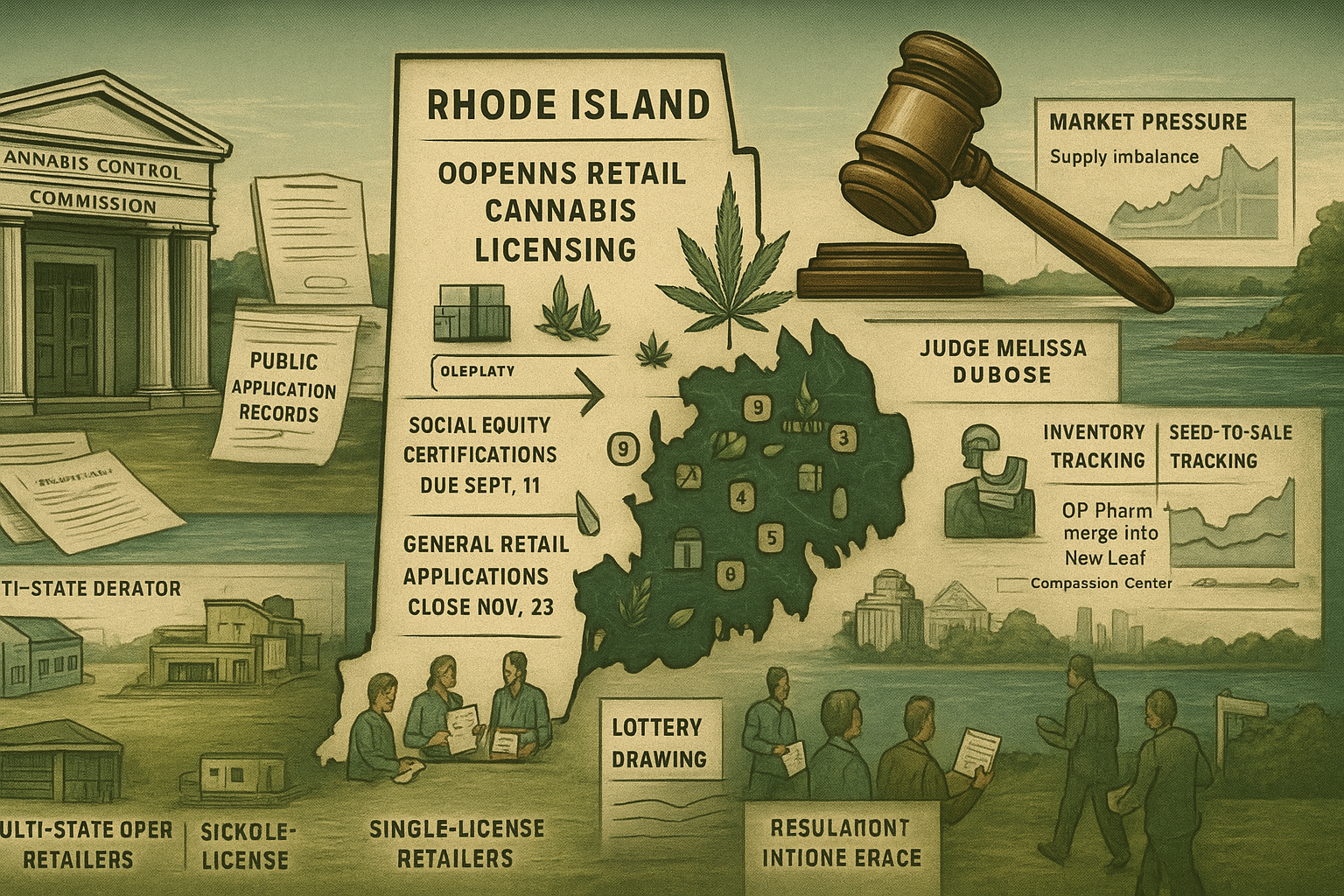 Rhode Island Reopens Dispensary Licensing After Residency Ruling Voids Applications