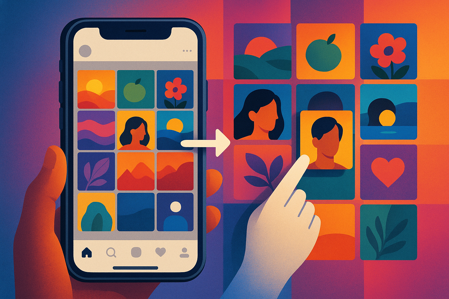 First look: Instagram grid reordering