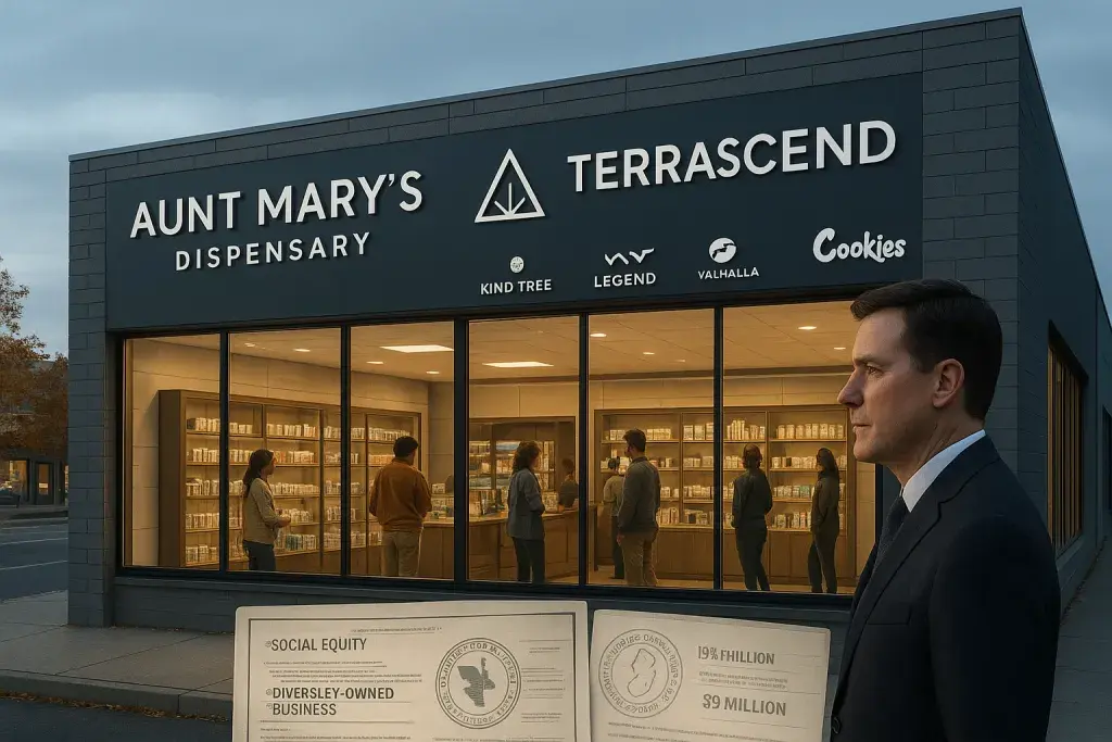 TerrAscend Acquires Aunt Mary's Dispensary, Expanding New Jersey Retail Footprint to Five Stores