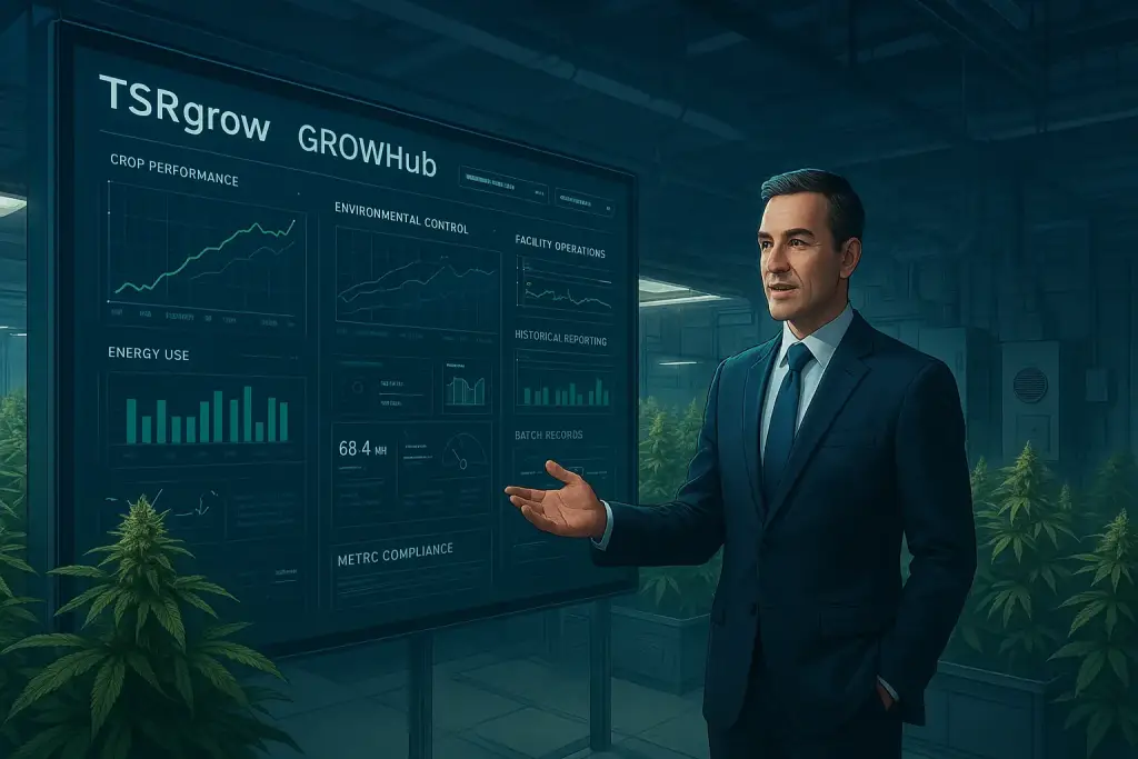 TSRgrow Expands GROWHub Platform to Link Cultivation Data With Compliance