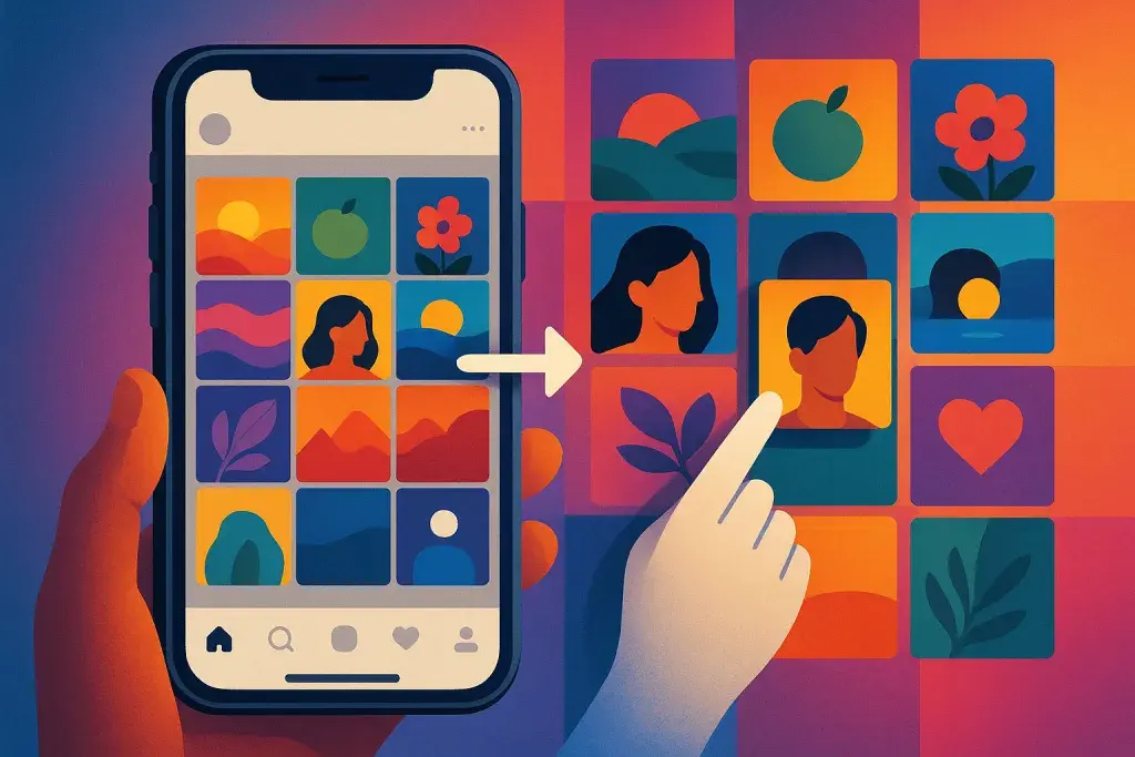 First look: Instagram grid reordering