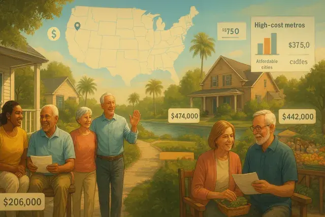 Five Cities Offer Retirees Lower Costs as Housing Prices Strain Fixed Incomes