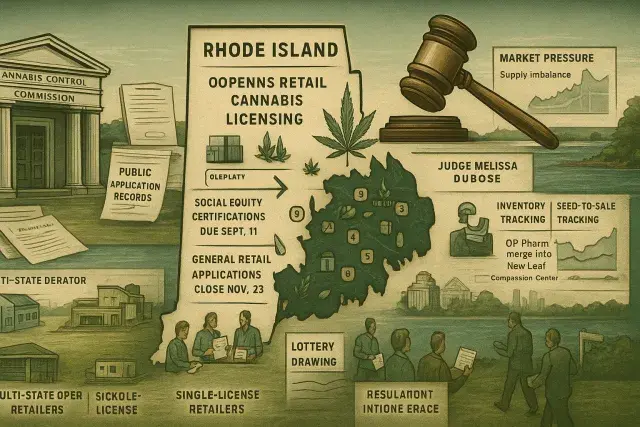 Rhode Island Reopens Dispensary Licensing After Residency Ruling Voids Applications